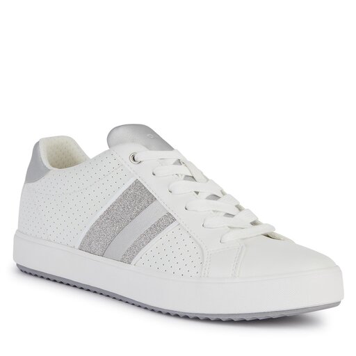 Geox white sneakers new arrivals