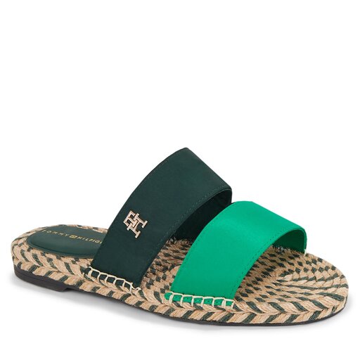 Espadrilky Tommy Hilfiger FW0FW07747 Zelená