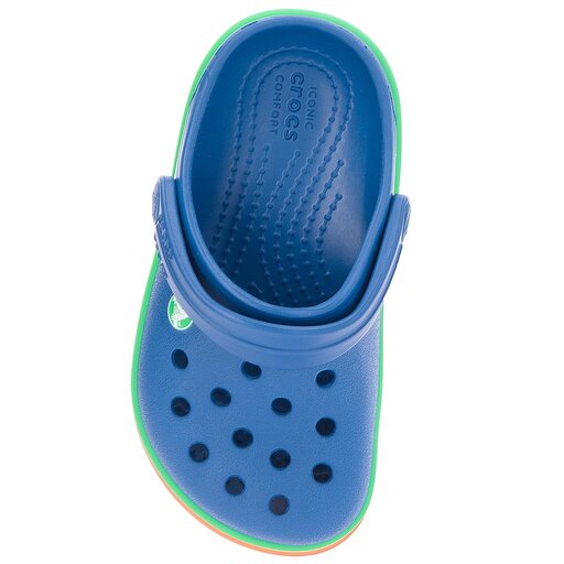 Crocs cb shop rainbow band clog