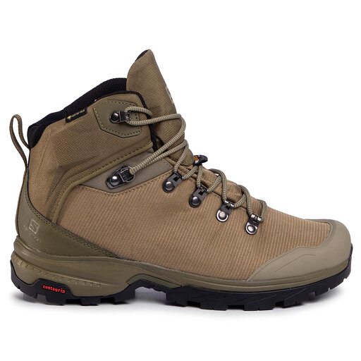 Chaussures de trekking Salomon Outback 500 Gtx GORE TEX 406925 27 G0 Vert