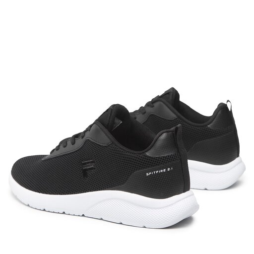 Zapatos Planos Fila Original Fitness Para Hombre - Color Negro, Estilo Casual Y Cómodo