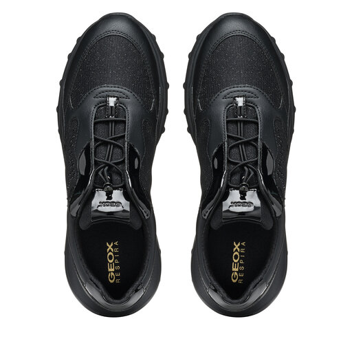 Sneakers Geox D Alleniee D46LPB 0M2BC C9999 Noir