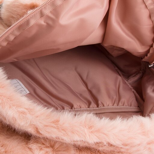 Eastpak pink fur outlet