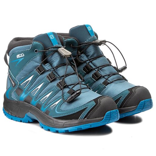 Schnurstiefeletten Salomon Xa Pro 3D Mid Cswp J 398528 10 M0 Blau eschuhe