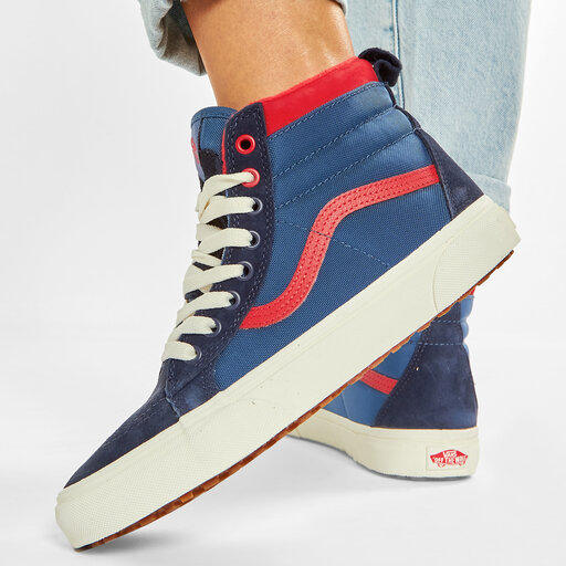 Vans navy clearance red