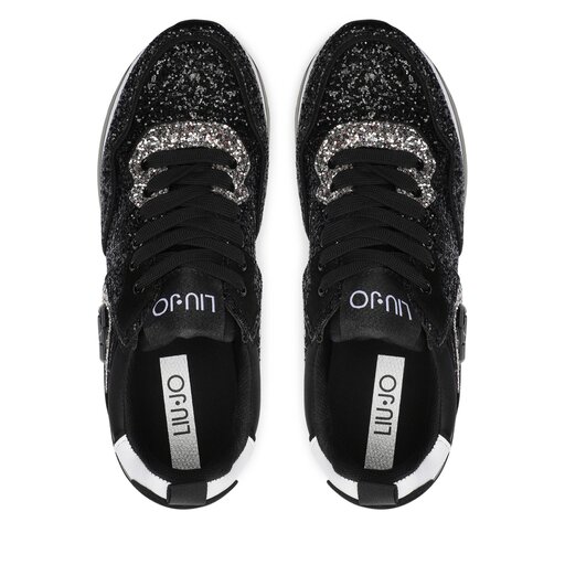 Liu Jo Sneaker Schwarz Mit Glitzer LIU •JO LIU •JO Schuhe Sneakers