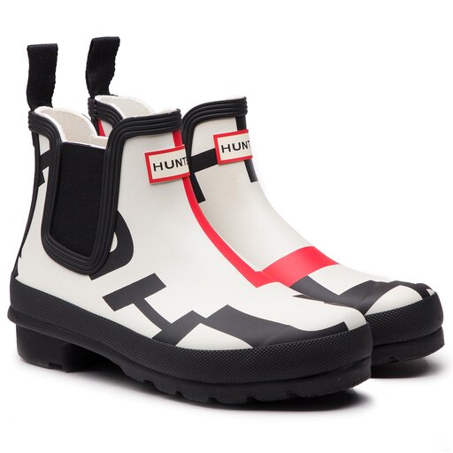 Hunter exploded on sale logo rain boots
