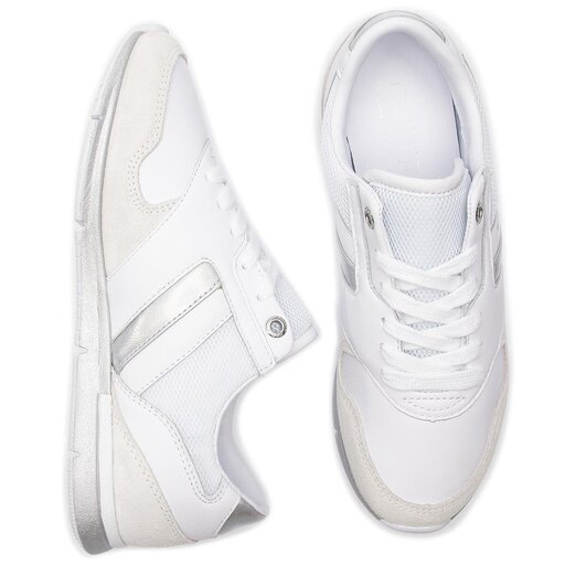 Tommy Hilfiger Iridescent Light Sneaker FW0FW04100 White
