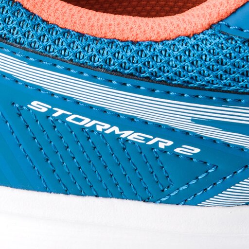 Laufschuhe Asics Stormer 2 T843N Blau eschuhe