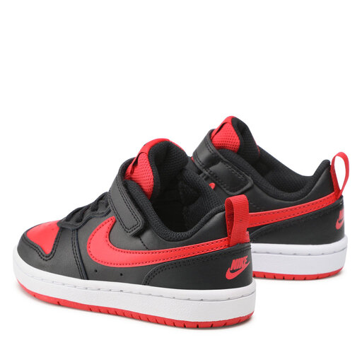 Batai Nike Court Borough Low 2 Psv Bq5451 007 Black University Red White Www Eavalyne Lt