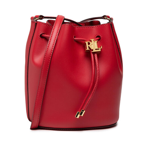 Handtasche Lauren Ralph Lauren Andie Drawstring Bag 431837534003 Rot eschuhe