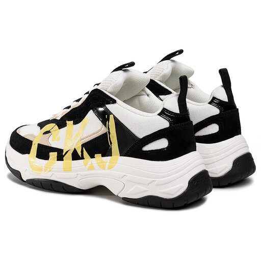 Laisvalaikio batai Calvin Klein Jeans Mizar B4S0651 Bright White/Black •  Www.eavalyne.lt