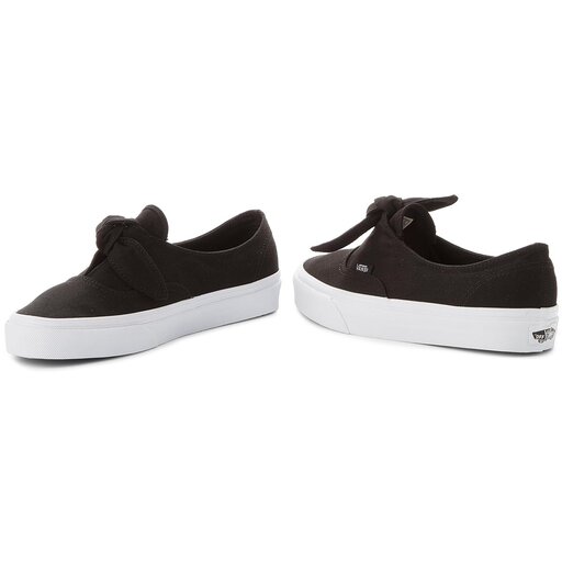 vans authentic knotted black