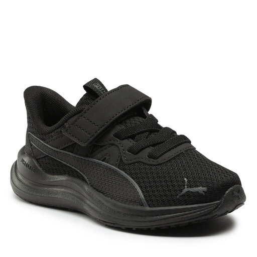Puma black 2025 leather shoe