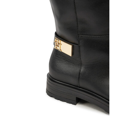 Botas de equitación Tommy Hilfiger FW0FW08335 Negro