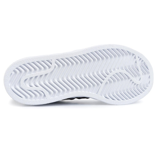 Sneaker Adidas FU7714 SUPERSTAR C unisex bambini bianca e nera. | Gulliver  Moda