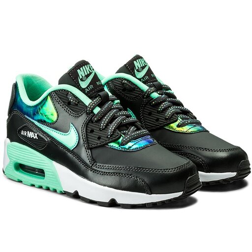 Batai Nike Air Max 90 Se Ltr (GS) Anthrct/Grn Glw/Pr Pltnm/White •  Www.eavalyne.lt