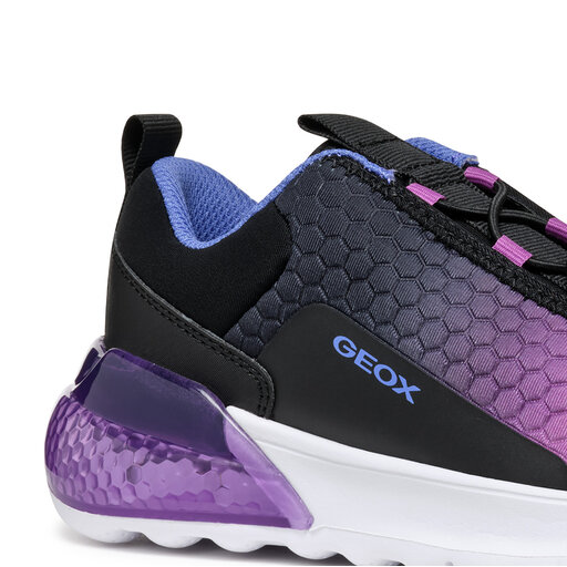 Geox Damen Sneaker J Activart Illuminus - Atmungsaktiv, Stoßdämpfend, Leicht & Bequem Für Den Alltag