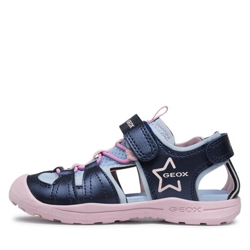 Sandali Geox J Vaniett Girl J256AB0AJ15C0694 S Navy Pink escarpe