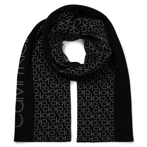 Scialle Calvin Klein Industrial Mono Knitted Scarf W K60K605965