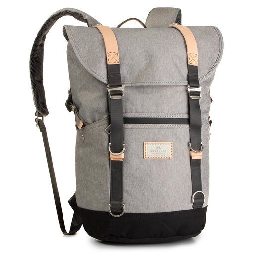 Rucksack Doughnut D175 0703 F Light Grey x Black eschuhe