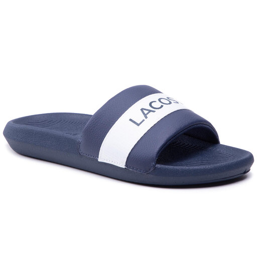 Lacoste slides navy discount blue