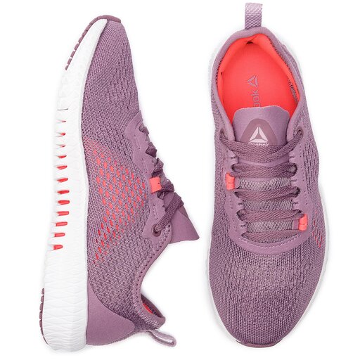 Skor Reebok Flexagon DV4161 Orchid Lilac White Red eskor