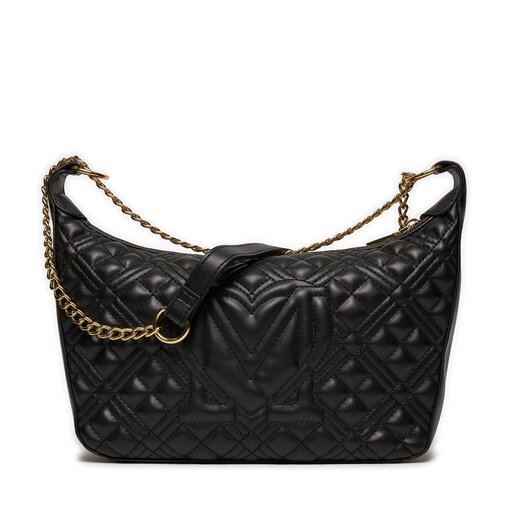 Love Moschino Borsa Quilted Pu - Nero Galv. Oro Borse A Spalla Woman