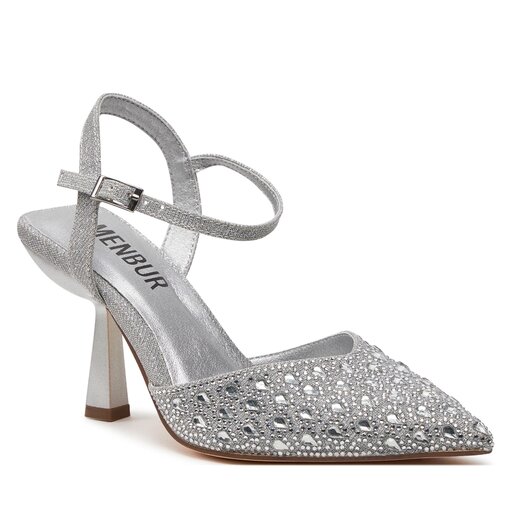 Scarpe argento discount da cerimonia