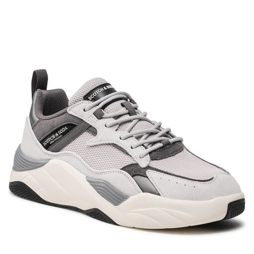 Снікерcи Scotch & Soda Cassius 24833042 Сірий | evzuttya.com.ua