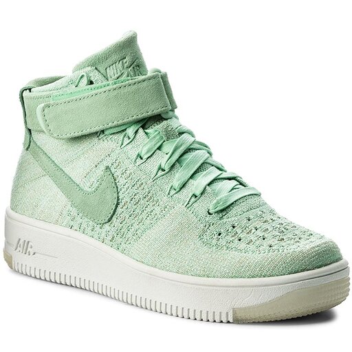 Nike air force high ankle green sales