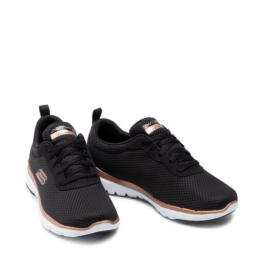 Sneakers Skechers Flex Appeal 3.0 13070 BKRG Schwarz eschuhe