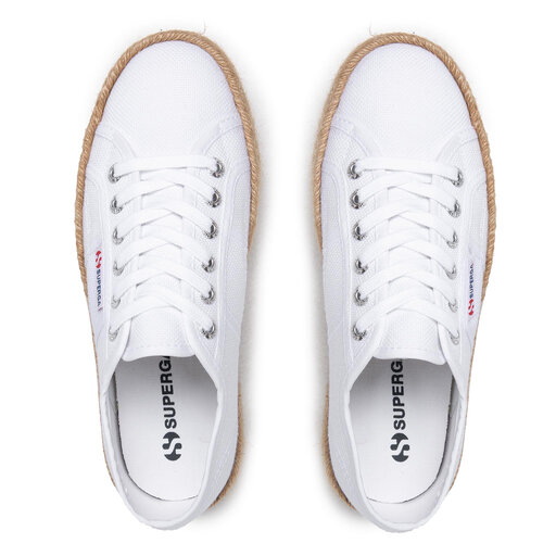 Superga espadrille white hotsell