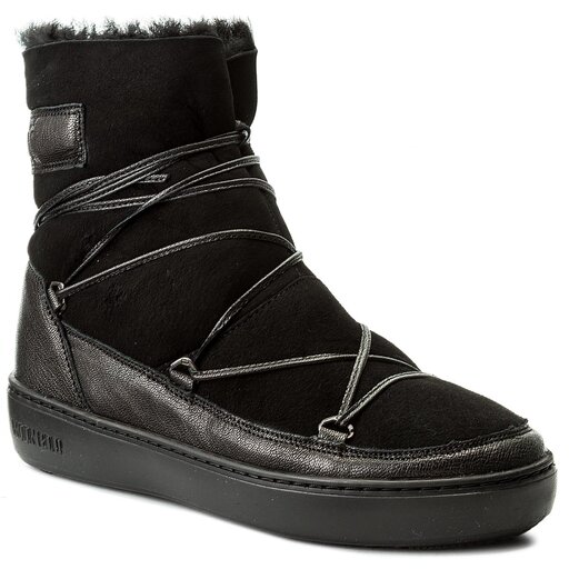 Bottes de neige Moon Boot Pulse Low Shearling 24102700005 Noir chaussures