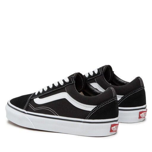 Tênis vans old skool black cheap white vn000d3hy28