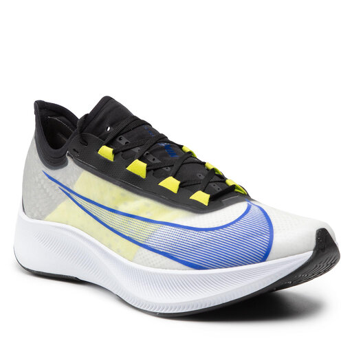 Nike zoom fly 3 white black university blue clearance