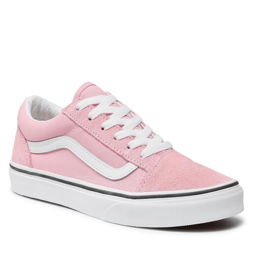 Vans pink and white shoe sales