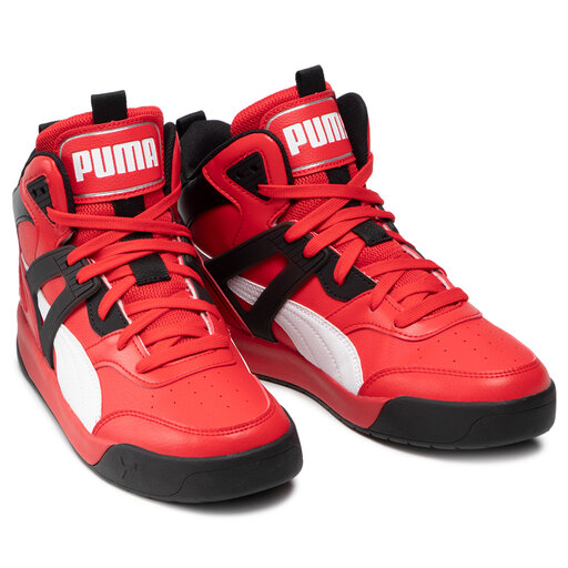 Laisvalaikio batai Puma Backcourt Mid 374139 09 High Risk Red/White/Black •  Www.eavalyne.lt