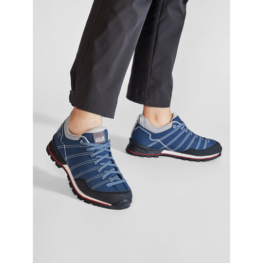 Trekkingschuhe Jack Wolfskin Scrambler Low M 4036701 Blue Black