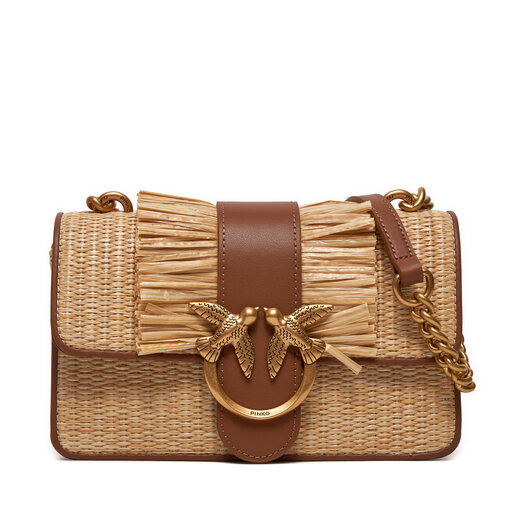 Bolso Pinko Love One Mini Light Cl PE 24 PLTT 103335 A1RS Beis