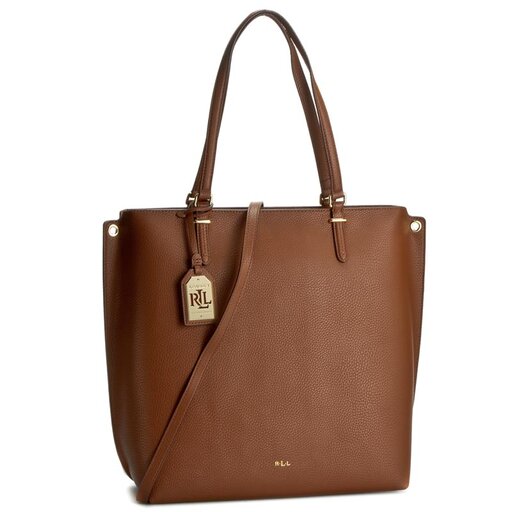 Handtasche Lauren Ralph Lauren Abby Tote N91 L7559 AL697 A2L94 Braun eschuhe