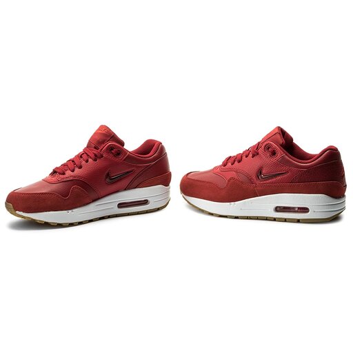 Nike air max 1 premium sc — gym red/speed red deals