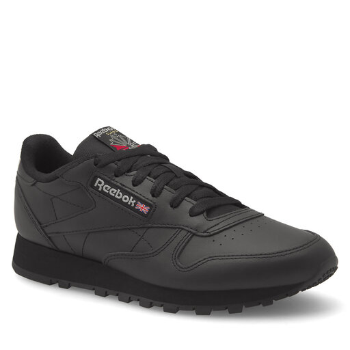 Снікерcи Reebok Classic Leather 100008497 Чорний | evzuttya.com.ua