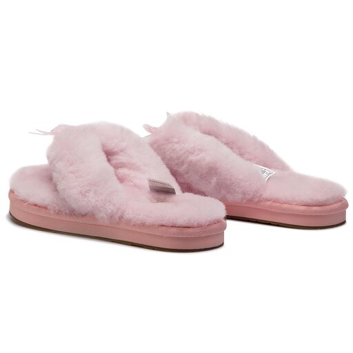 Hausschuhe Ugg W Fluff Flip Flop III 1100250 Rosa | eschuhe.de