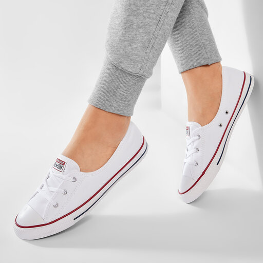 Converse ballet on sale lace white