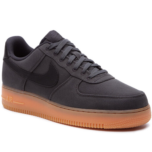 Zapatos Nike Air Force 1 '07 Lv8 AQ0117 002 Black/Black/Gum Med Brown •
