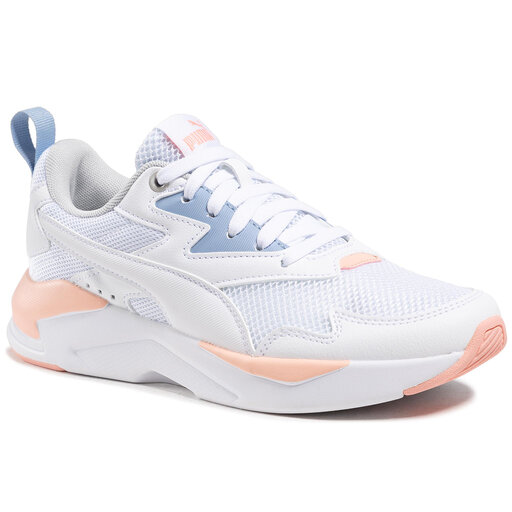 Laisvalaikio batai Puma X-Ray Lite Jr 374393 09 White/White/Blue/Blush •  Www.eavalyne.lt