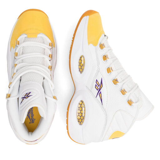 Sneakersy Reebok Question Mid FX4278-M Biały | eobuwie.com.pl