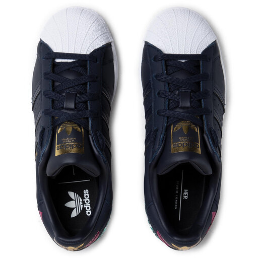 Chaussures adidas Superstar W FY3648 Legend Ink / Legend Ink / Gold  Metallic • Www.chaussures.fr