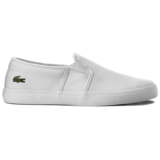 lacoste gazon white